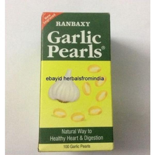 GARLIC PEARLS RANBAXY 100  softegels CONTAINS OIL #1 image