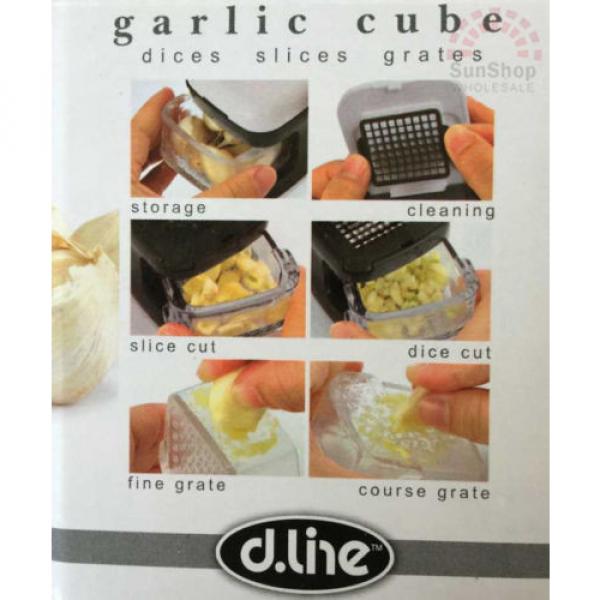 100% Genuine! D.LINE Garlic Cube Storage Dices Slices Graters! RRP $29.95! #3 image