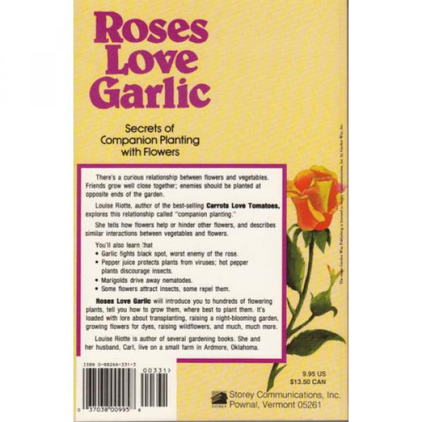 Roses Love Garlic: Secrets of Companion Planting with Flowers by Louise... #2 image