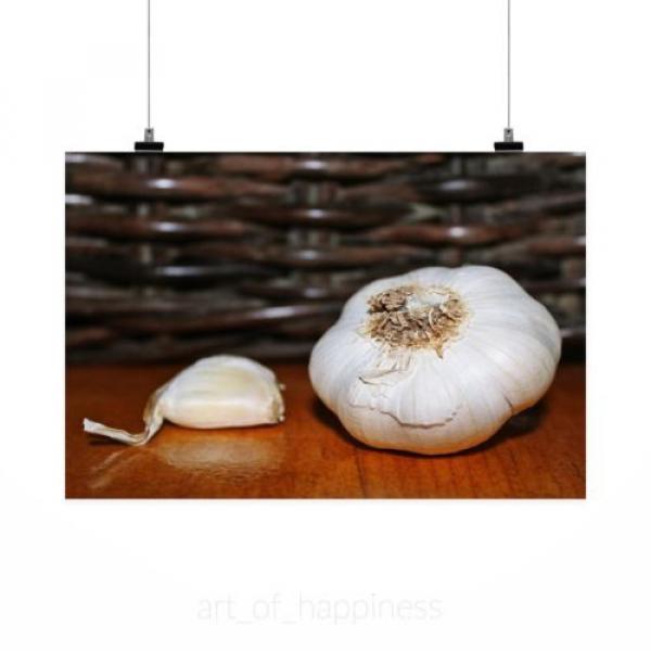 Stunning Poster Wall Art Decor Garlic Clove Of Garlic Decoration 36x24 Inches #2 image