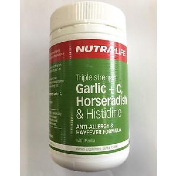 Nutralife Triple strenght Garlic + C, Horseradish &amp; histidine 100caps #1 image