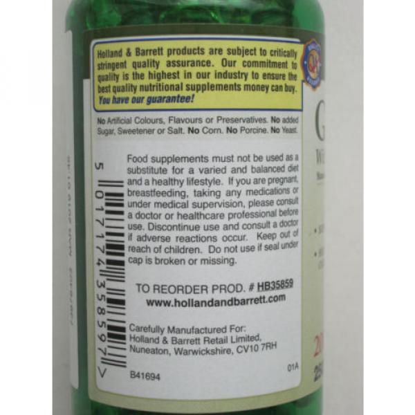 Knoblauch Öl mit Allicin Garlic Oil with Allicin 2000mg 250 Capsules #3 image