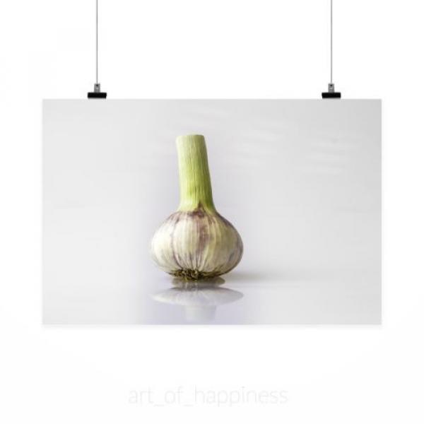 Stunning Poster Wall Art Decor Garlic Head Of Garlic Violet 36x24 Inches #2 image