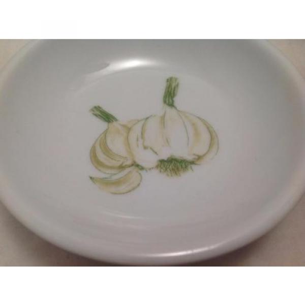 Garlic bowls 4&#034; (Set of Four), Hand Painted #2 image