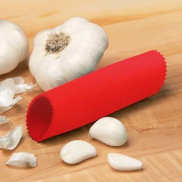 Jaatara Garlic Peeler, Red, 13 cm free shipping #2 image