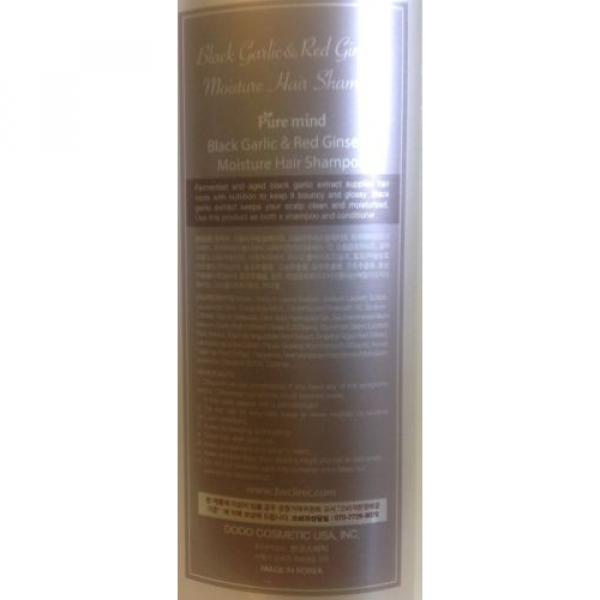Black GARLIC &amp; Red GINSENG Extract Moisture W/ PUMP Hair Shampoo 50.72 Oz/1500mL #2 image