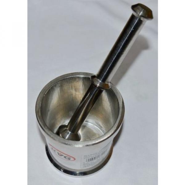 Stainless Steel Mortar &amp; Pestles Set Kitchen Garlic Herbs Pugging Pot Imam Dasta #2 image