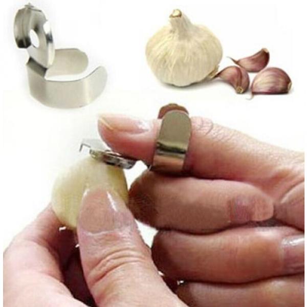 New Convenient  Kitchen helper Finger Ginger Garlic Peeler Tool #1 image