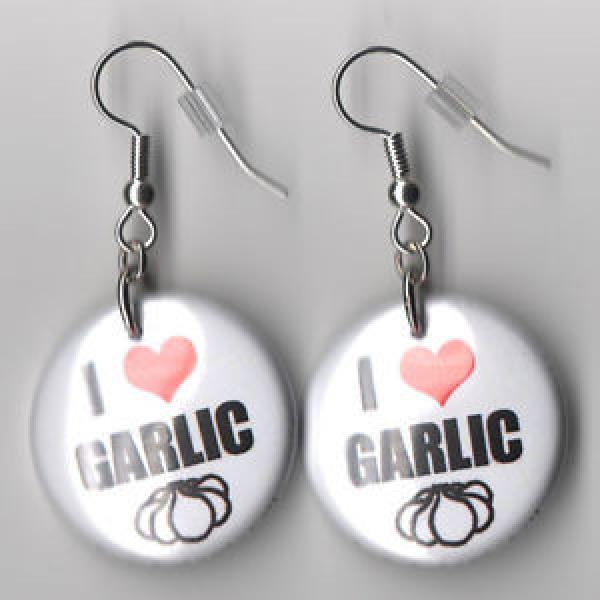 Garlic I Heart Earrings festival dangle I love Garlic #1 image