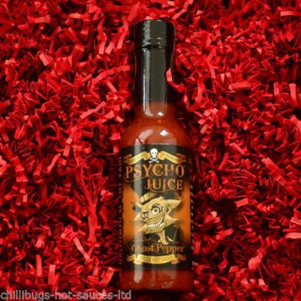 Dr Burnorium&#039;s &#034;Psycho Juice Gift Set&#034; - Red Savina, Garlic &amp; Smoked Naga Chilli #3 image