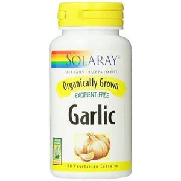 Solaray Organic Garlic 100 Ct #1 image