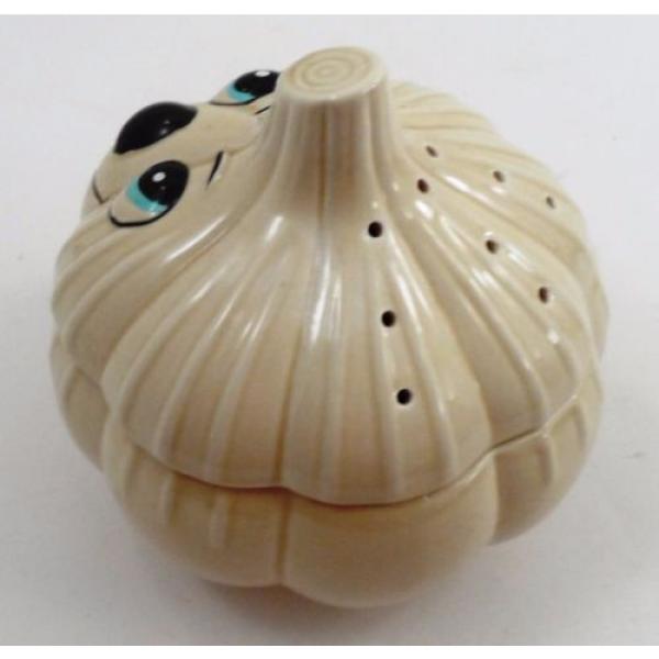 Anthropomorphic Big Eye Happy Garlic Bulb Garlic Keeper Refrigerator Deodorizer #3 image