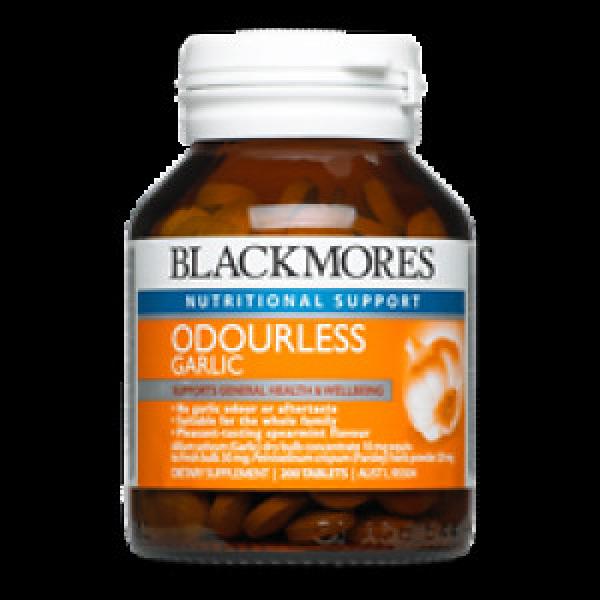 Blackmores Odourless Garlic 200 Tabs #1 image