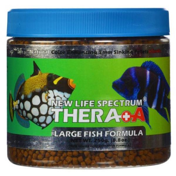 New Life Spectrum Thera+A Large Fish Formula 250g Sinking 3mm Pellets Garlic NLS #1 image