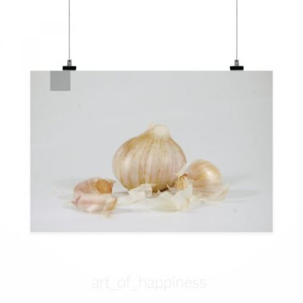Stunning Poster Wall Art Decor Garlic Health Spice Taste 36x24 Inches #2 image