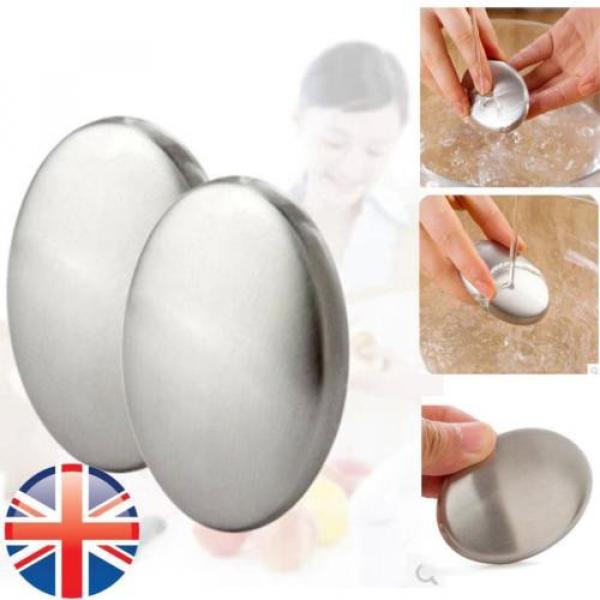 *UK Seller* Stainless Steel Soap Kitchen Eliminating Remove Garlic Odor Smell #1 image