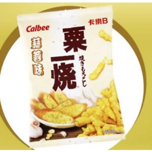6 packs of Calbee Garlic Toast Flavoured Grill-A-Corn #1 image