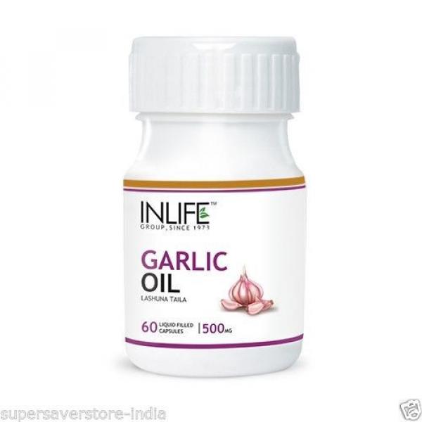Inlife Garlic Oil Supplement,Improve Digestive System 120 Capsule ayurvedic #1 image