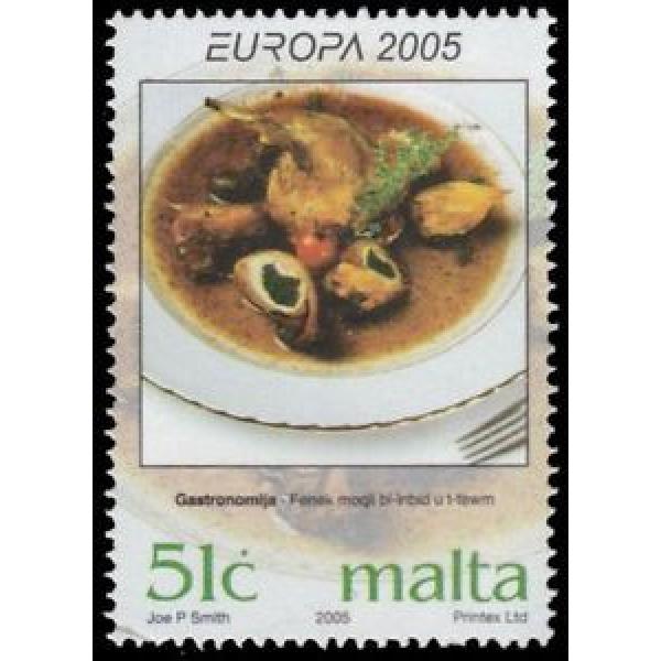 MALTA 1203 - Europa Gastronomija &#034;Fried Rabbit in Wine and Garlic&#034; (pa42281) #1 image