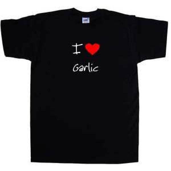 I Love Heart Garlic T-Shirt #1 image