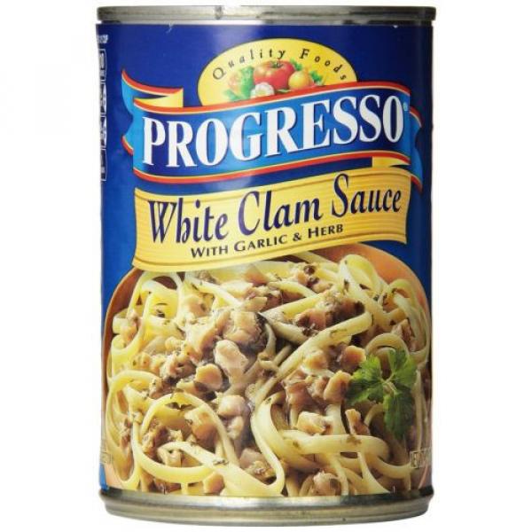 Progresso White Clam With Garlic &amp; Herb Sauce 15-Ounce Cans (Pack of 6) #1 image