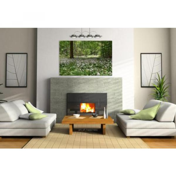 Stunning Poster Wall Art Decor Bear S Garlic Forest Spring 36x24 Inches #3 image