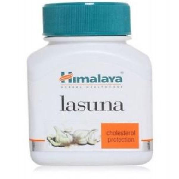 2 X Himalaya Herbals lasuna Garlic 60 Capsules Free Shipping #1 image