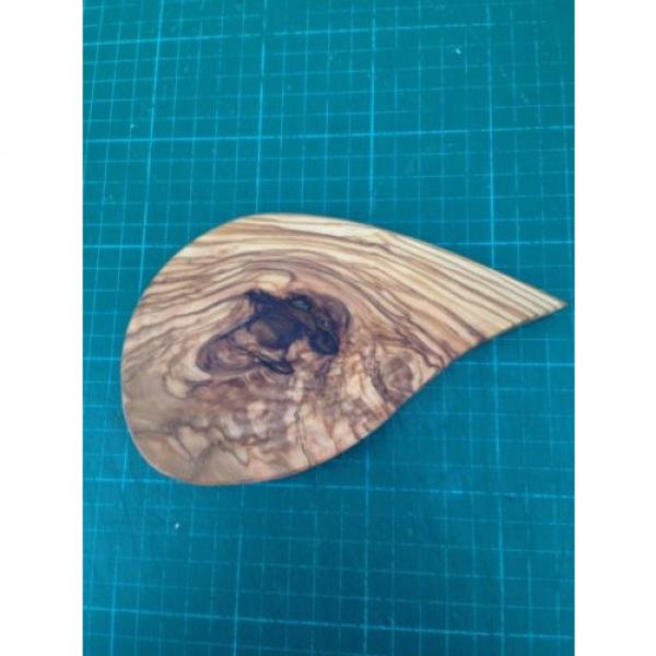 Beautiful Hand Crafted Highly Figured Olivewood  Small Garlic Chopping Board #1 image