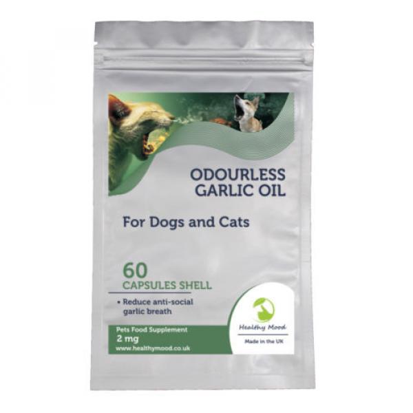 Odourless Garlic Oil 2mg Dogs and Cats Pets Supplement 30/60/90/120/180 Capsules #1 image